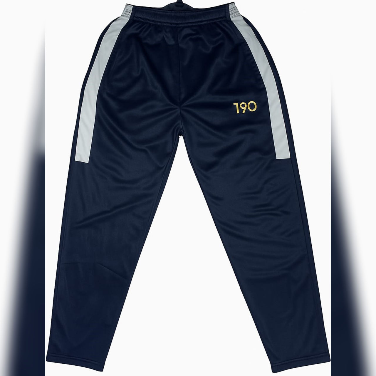 mens trouser navy blue